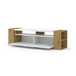 Livia TV Cabinet 160cm - White 160cm - thumbnail 2