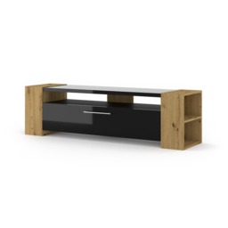 Livia TV Cabinet 160cm - White 160cm - thumbnail 4