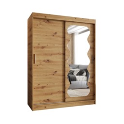 Spoti Sliding Door Wardrobe 150cm - Cashmere 150cm - thumbnail 8