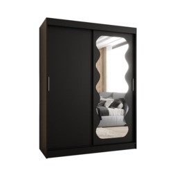 Spoti Sliding Door Wardrobe 150cm - Cashmere 150cm - thumbnail 3
