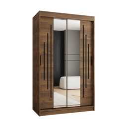 Rubino Y1 Sliding Door Wardrobe 120cm - Cashmere 120cm - thumbnail 5