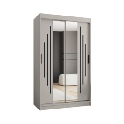 Rubino Y1 Sliding Door Wardrobe 120cm - Cashmere 120cm - thumbnail 8