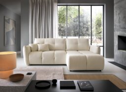 Corner Sofa Bed Base - Green 257cm Left - thumbnail 3