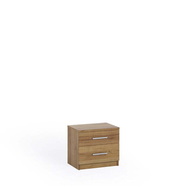 Bono Bedside Table 50cm - Oak Golden 50cm - image 1