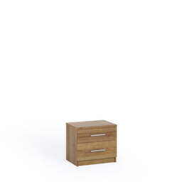 Bono Bedside Table 50cm - Oak Golden 50cm - thumbnail 1