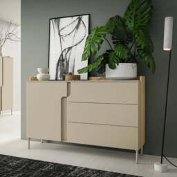 Positano PO7 Chest Of Drawers 143cm - Cashmere 143cm - thumbnail 8
