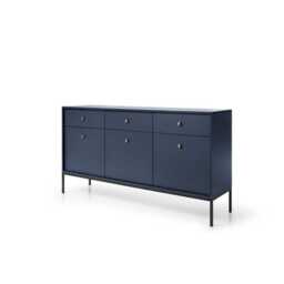 Mono Large Sideboard Cabinet 154cm - Navy 154cm - thumbnail 2