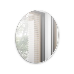 Navene Round Mirror 70cm - Black 70cm - thumbnail 2