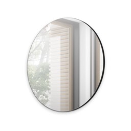 Navene Round Mirror 70cm - Black 70cm