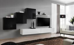 "Switch X Entertainment Unit For TVs Up To 49"" - Oak Wotan 330cm Graphite" - thumbnail 6