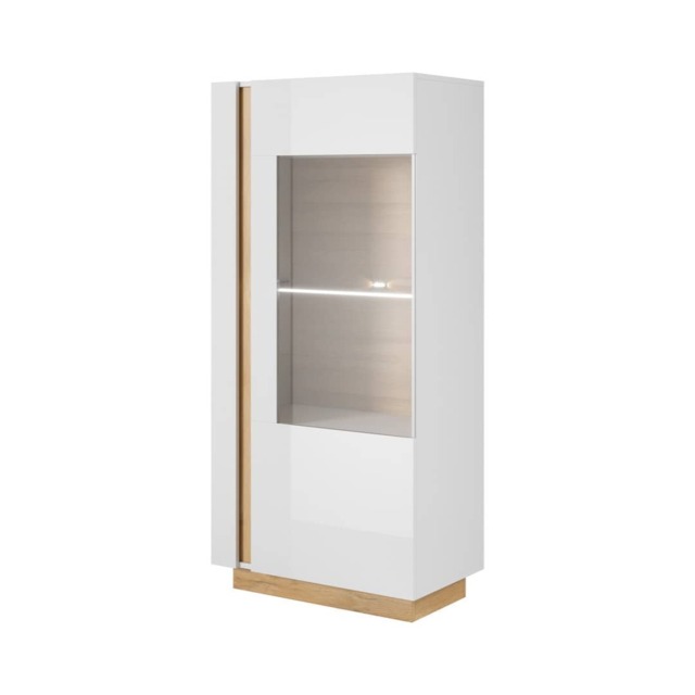 Arco Display Cabinet 72cm - White 72cm - image 1