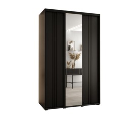 Cannes VII Sliding Door Wardrobe 160cm - Oak Artisan 160cm - thumbnail 3