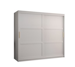 Ramiro I Sliding Door Wardrobe 200cm - Black 200cm - thumbnail 7