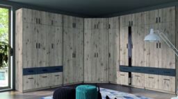 Snow 02 Hinged Wardrobe 92cm - White Gloss 92cm - thumbnail 6