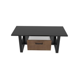 Nordi Coffee Table 110cm - Black 110cm - thumbnail 8