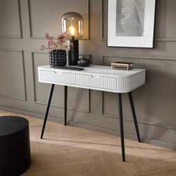 Zova Desk 103cm - Black 103cm - thumbnail 7