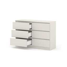 Maja Chest Of Drawers 120cm - White 120cm - thumbnail 4