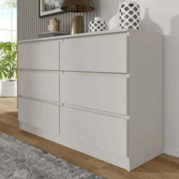 Maja Chest Of Drawers 120cm - White 120cm - thumbnail 6