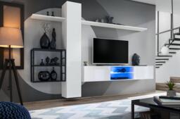 "Switch Metal V Entertainment Unit For TVs Up To 75"" - 270cm Graphite" - thumbnail 4