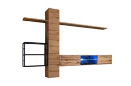 "Switch Metal V Entertainment Unit For TVs Up To 75"" - 270cm Graphite" - thumbnail 3
