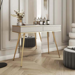 Moro Dressing Table 102cm - Black 102cm - thumbnail 3