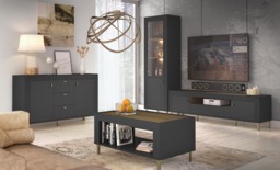 Mossa 09 Coffee Table 97cm - Black 97cm - thumbnail 4