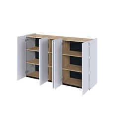 Easy EA-01 Sideboard Cabinet 156cm - Oak Scandi 156cm - thumbnail 4