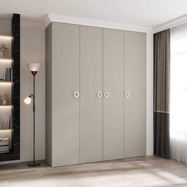 Como I Hinged Door Wardrobe 190cm - Cashmere 190cm - image 1