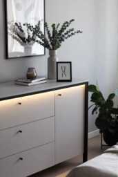 Gris Chest Of Drawers 136cm - Grey 136cm - thumbnail 7