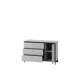 Gris Chest Of Drawers 136cm - Grey 136cm - thumbnail 3