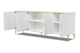 Petra Sideboard Cabinet 182cm - Black 182cm - thumbnail 3