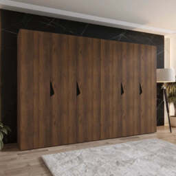 Sandi I Hinged Door Wardrobe 300cm - Cashmere 300cm - thumbnail 2