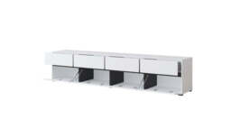 Kross 40 TV Cabinet 225cm - Black 225cm - thumbnail 4