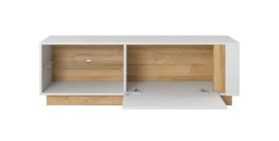 Arco TV Cabinet 138cm - White 138cm - thumbnail 2