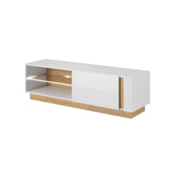 Arco TV Cabinet 138cm - White 138cm - thumbnail 1