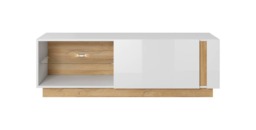 Arco TV Cabinet 138cm - White 138cm - thumbnail 3
