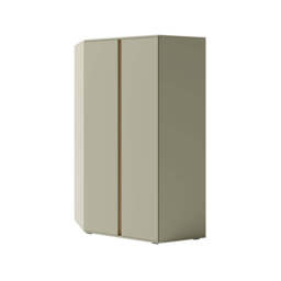 Luca LC2 Corner Wardrobe 90cm - Eucalyptus 90cm - thumbnail 1