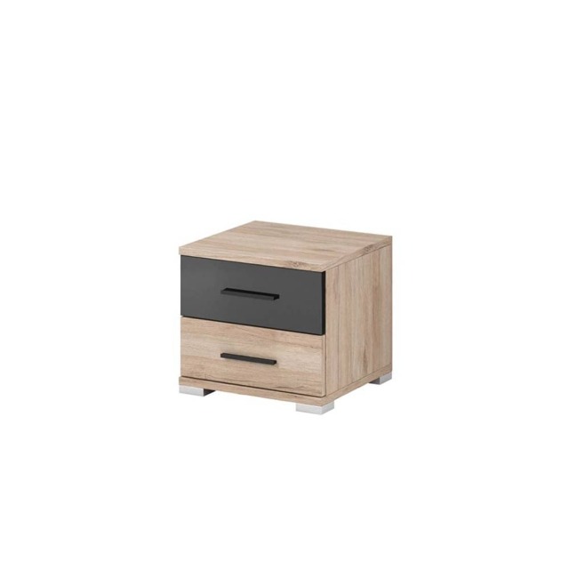 Bari Bedside Cabinet 40cm - Oak San Remo 40cm - image 1