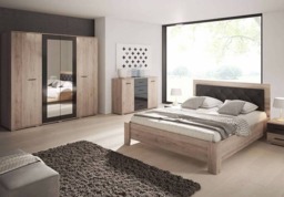 Bari Bedside Cabinet 40cm - Oak San Remo 40cm - thumbnail 2