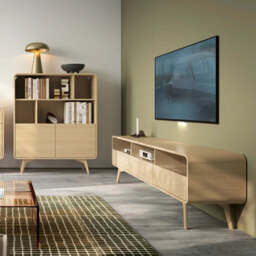 Helion Sideboard Cabinet 160cm - Oak Vincenza 160cm - thumbnail 6