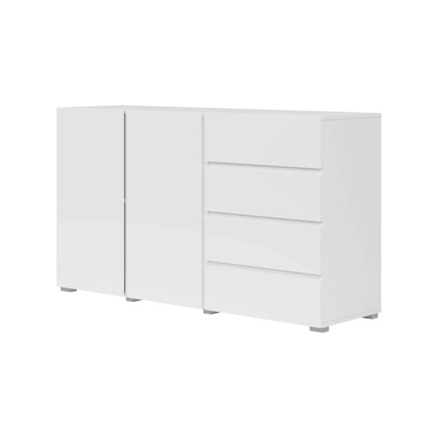 Visby Sideboard Cabinet 138cm - White 138cm - image 1