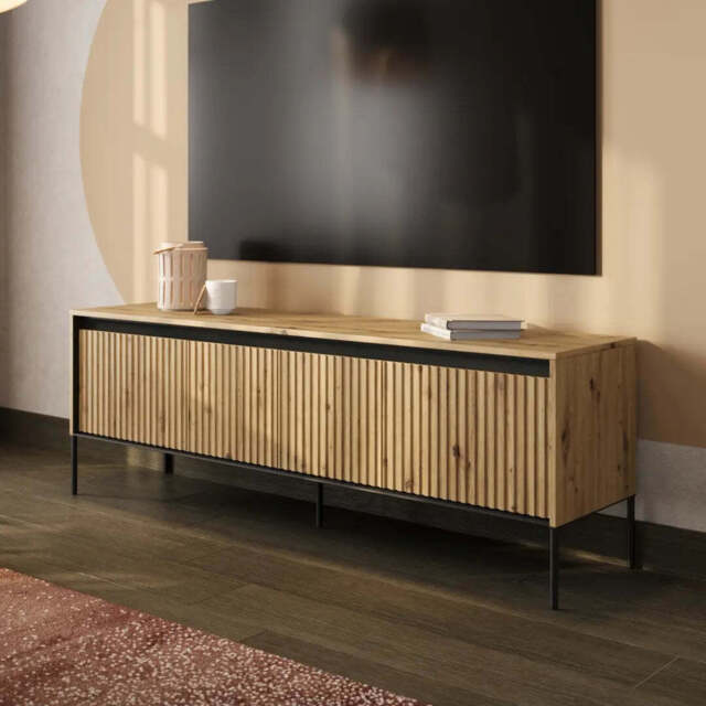 Trend TR-05 TV Cabinet 167cm - Oak Artisan 167cm - image 1