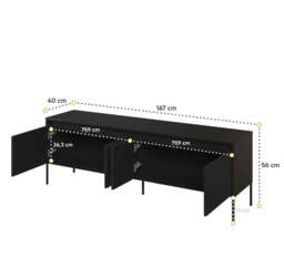 Trend TR-05 TV Cabinet 167cm - Oak Artisan 167cm - thumbnail 8
