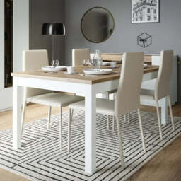 Lewisville Dining Table 160cm - Grey 160cm - thumbnail 6