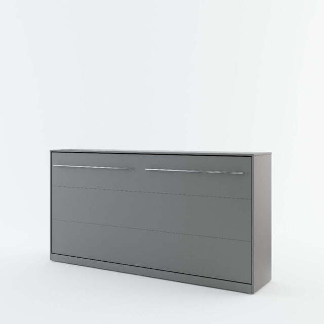 CP-06 Horizontal Wall Bed Concept 90cm - Grey Matt 90 x 200cm - image 1