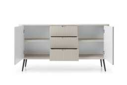 Zova Sideboard Cabinet 168cm - Black 168cm - thumbnail 4