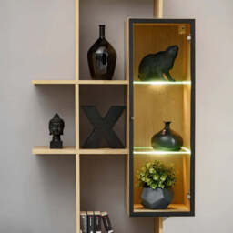 "Leo Entertainment Unit For TVs Up To 70"" - Grey 240cm" - thumbnail 8