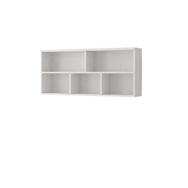 Figo FG-09 Wall Shelf 110cm - White Matt 110cm - image 1