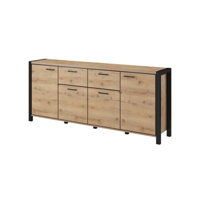 Aktiv 25 Sideboard Cabinet 213cm - Oak Taurus 213cm - image 1