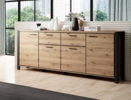 Aktiv 25 Sideboard Cabinet 213cm - Oak Taurus 213cm - thumbnail 4